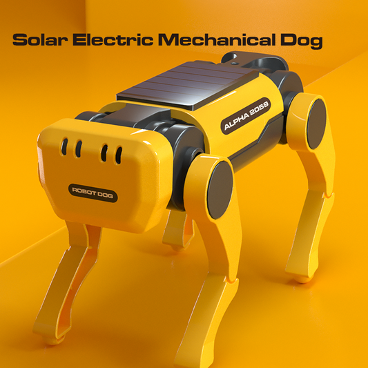 solar powered robot dog